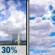 Today: Scattered Showers And Thunderstorms then Partly Sunny